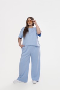 SPODNIE ERICA BŁĘKITNE  