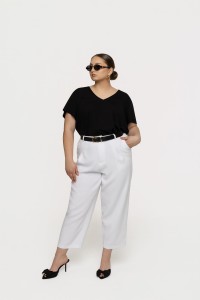 T-SHIRT VIBES CZARNY 