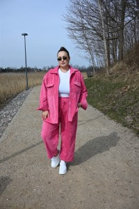 SPODNIE MOLLY RÓŻOWE