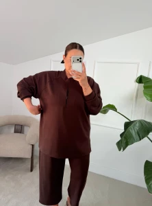 BLUZA BALMY BRĄZOWA 