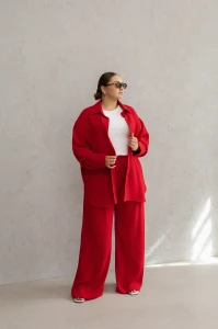 SPODNIE KELLY CZERWONE  